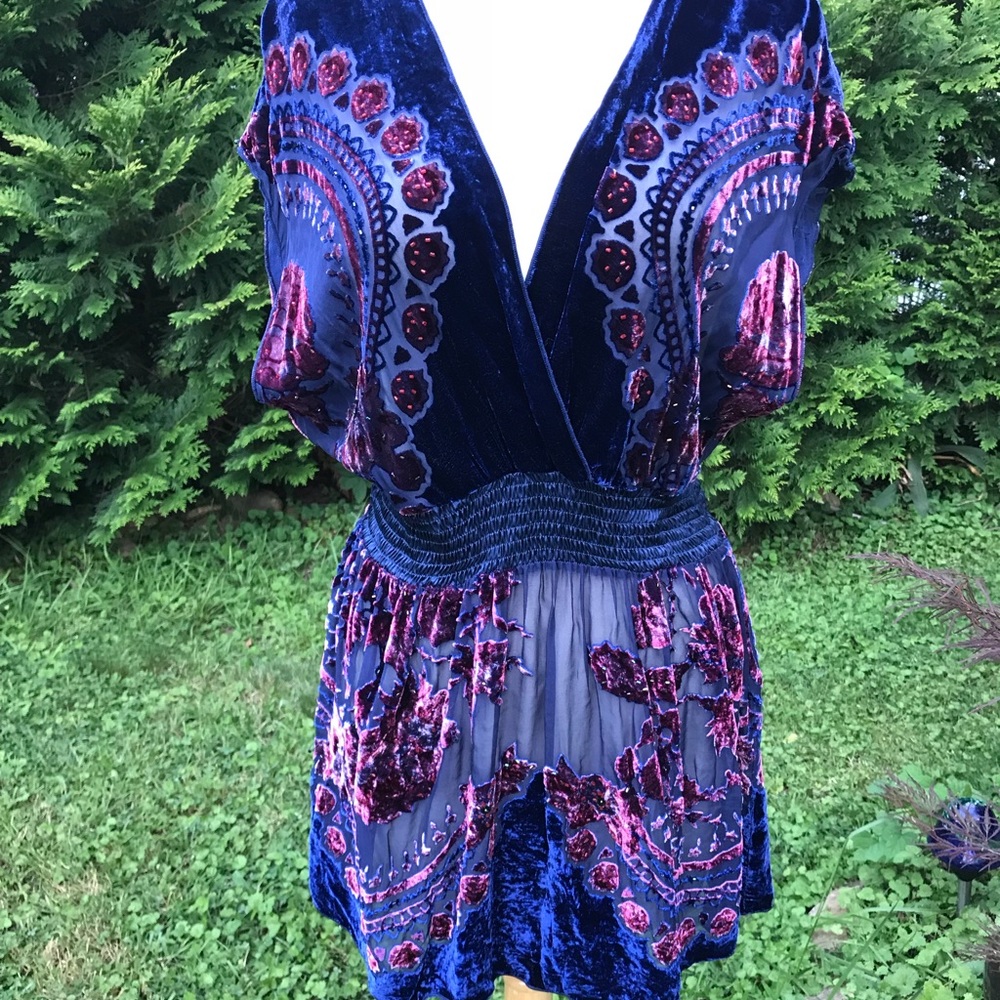 Hale Bob Velvet Burnout Top